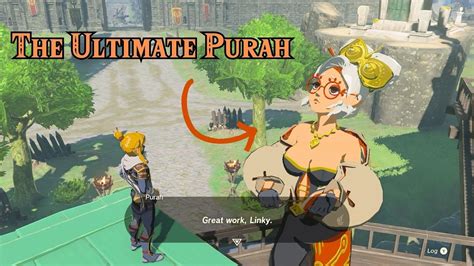 Combining Mods To Make The Ultimate Purah Zelda Totk Youtube