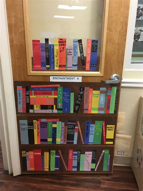 Bookshelf Classroom Door Classroom Door Displays Door