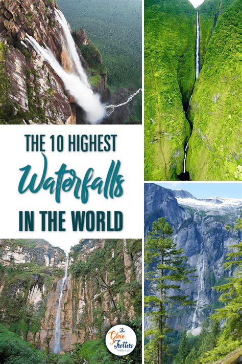 10 Highest Waterfalls Around The World The Glovetrotters Waterfall