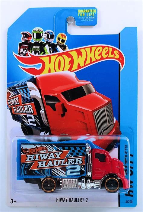 Hot Wheels Hiway Hauler 2 Red And Blue Truck Hw City Perfect Etsy México