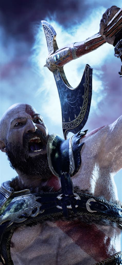 1125x2436 Kratos God Of War Art Iphone Xsiphone 10iphone X Hd 4k