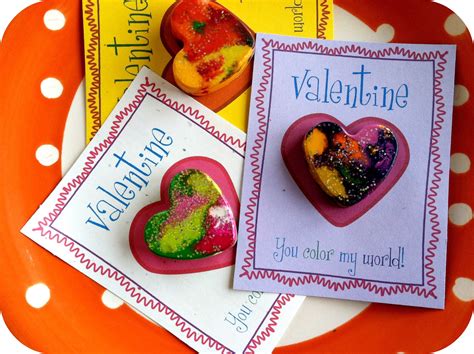 Coming Up Rosemary Heart Shaped Crayons With Free