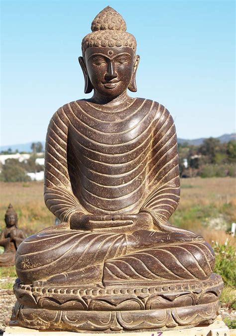 Buddha Garden Statue Meaning Sold Praying Buddha Garden Statue 35