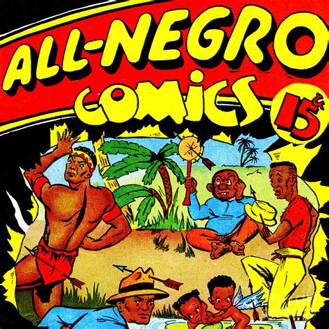 Classic Comic Book Cover All Negro Comics Square