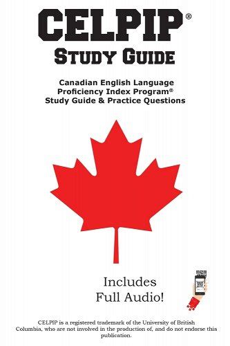 Celpip Study Guide Canadian English Language Proficiency Index Program