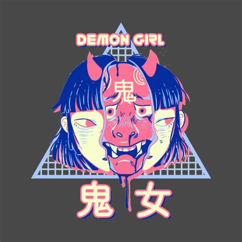 Demon Girl Aesthetic T Shirt Teepublic