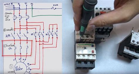 wiring diagram  schneider contactor wiring diagram