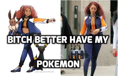 juvetiger on twitter if rihanna was a pokemon gym leader x9dwhxveyq