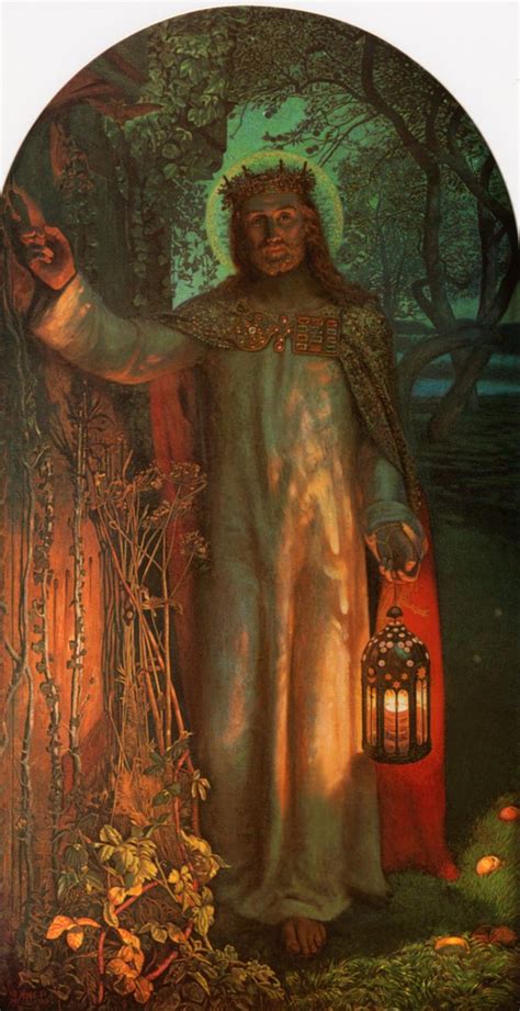 Holman Hunt The Light Of The World Light Of The World Jesus Face
