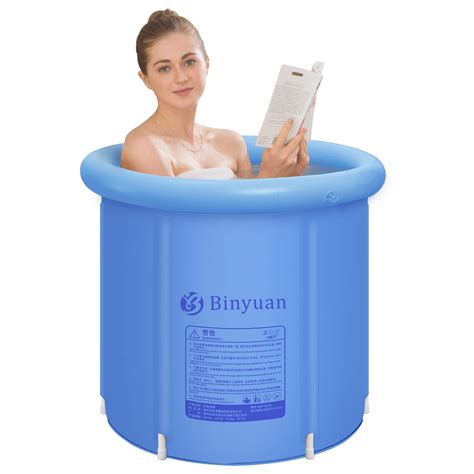 buy portable bathtub foldable soaking bath tub with freestanding shower stall eco friendly adult