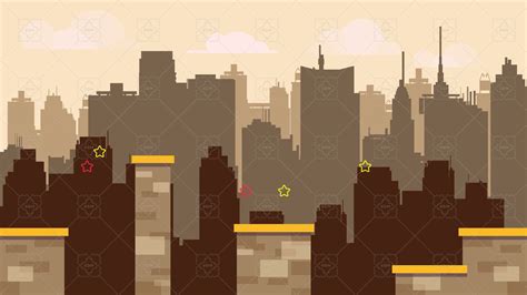 City Backgrounds Gamedev Market