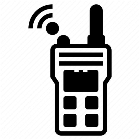 Walkie Talkie Communication Radio Transmitter Icon Download On
