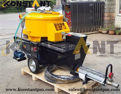 Popular Exported Wall Cement Renderingcement Plastering Machine
