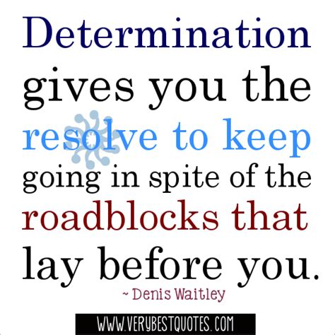 Inspirational Quotes About Determination Quotesgram
