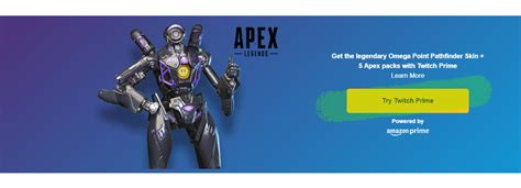 Get Your Twitch Prime Rewards On Apex Legends Free Skin And 5 Packs