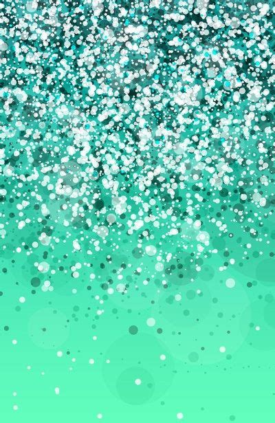 Free Download Aqua Green Glitter Sparkle Glow Iphone Wallpaper Iphone
