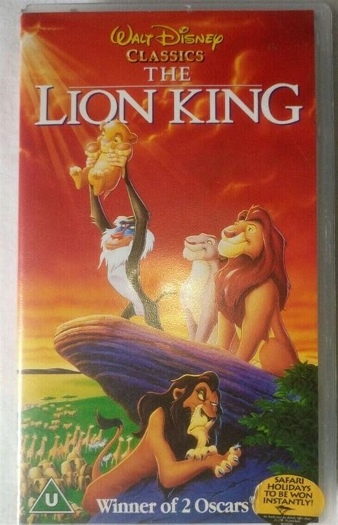 Walt Disneys The Lion King Vhs Disney Vhs Lion King Disney Movies