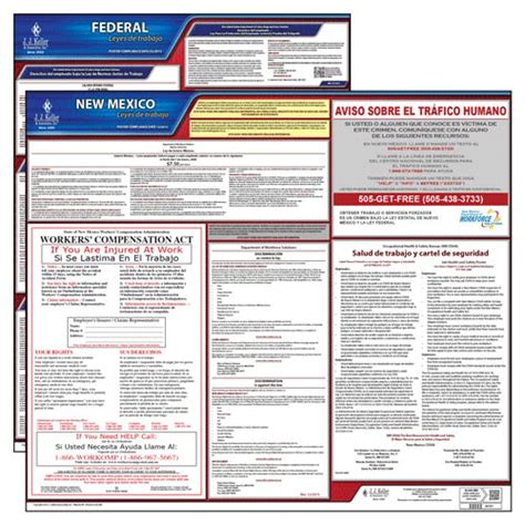 New Mexico Spanish Labor Law Poster Kit1 Year Includes Update Service
