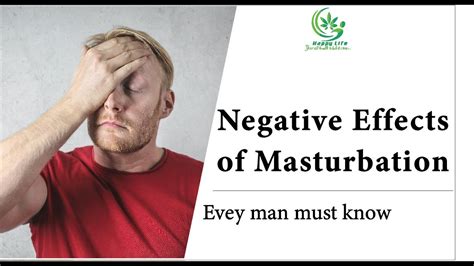 Negative Effects Of Masturbation In Male Every Man Must Know Youtube