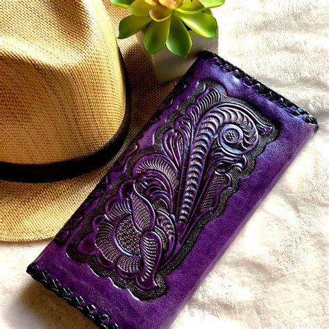 Western Leather Wallets For Women T For Her Handmade Wallet