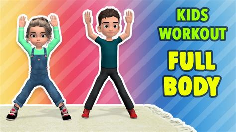 Kids Workout Full Body Exercises At Home Youtube