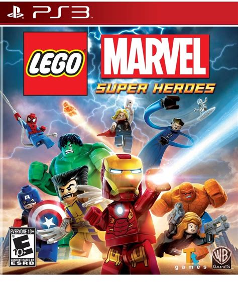 Lego jurassic world gameplay reveal trailer | ps4, ps3, ps vita. Lego Marvel Super Heroes Playstation3 Ps3 Juegos De Play 3 ...