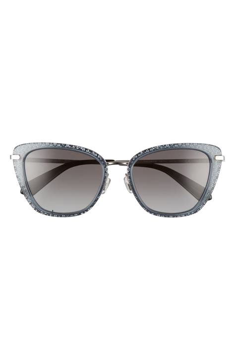 women s kate spade new york thelma 53mm gradient cat eye sunglasses grey grey fashion gone