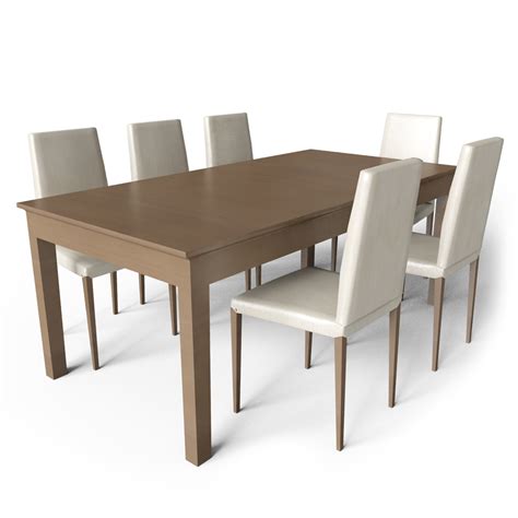 Cad And Bim Object Markor Dining Table 02 Ikea