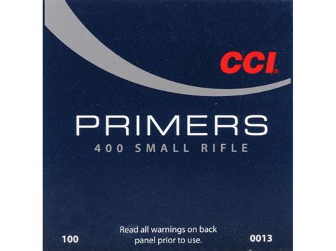 Cci Small Rifle Primers 400 100pk Rebel Gun Works