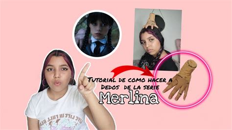 Tutorial Para Hacer A Dedos De La Serie Merlina 🖐️ Daiana Aldana