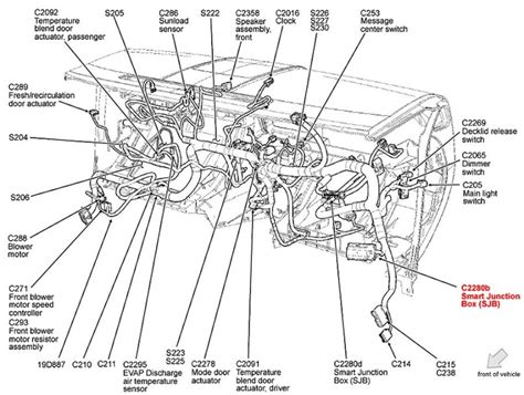 2006 Ford Fusion Parts Diagram