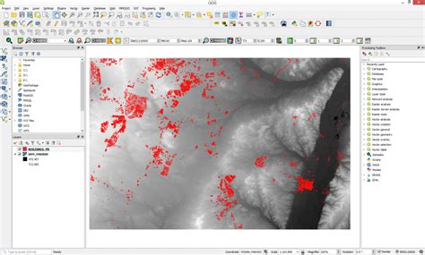 Download Incorporate vector data into a Digital Elevation Model using QGIS 3.0