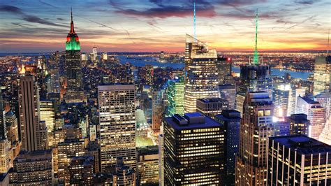 2560x1440 New York City Top View 1440p Resolution Wallpaper Hd City