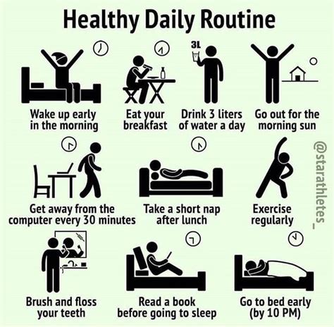 Healthy Routine How To Wake Up Early Daily Routine Healthy Routine