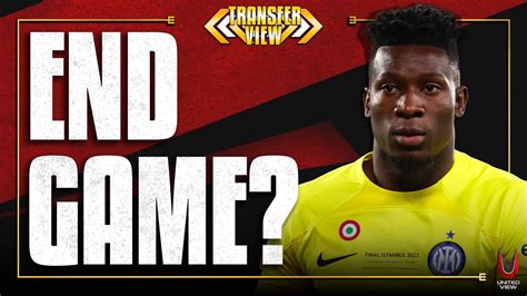 Onana Meets With Manchester United Done Deal Next Week Man United Transfer News Youtube