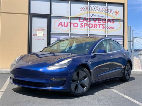 2018 Tesla Model 3 Long Range 4dr Fastback 2018 Tesla Model 3 Blue