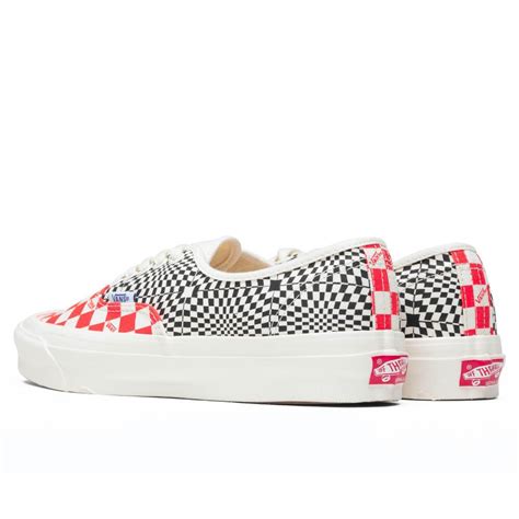 Vans Vault Og Authentic Lx Logo Checkflame Feature