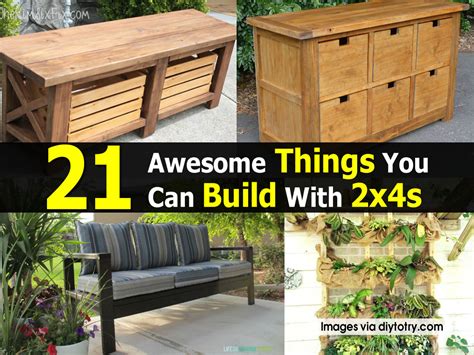 21 Awesome Things You Can Build With 2x4s