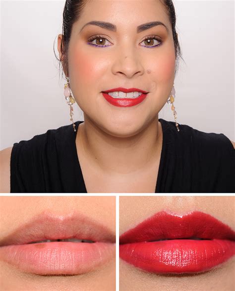 Sephora X Disney Perfect Red Minnie Beauty Lipstick Review Photos