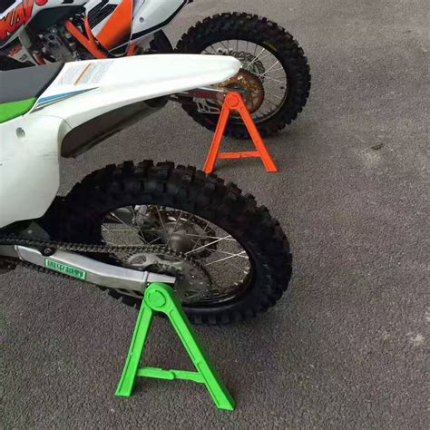 Universal Motocross Triangle Kickstand Side Stand Dirt Pit Bike Mx For