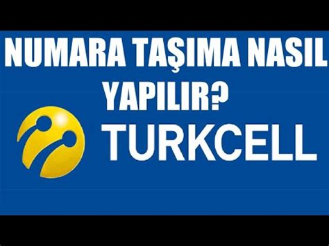 Turkcell Numara Ta Ma Nas L Yap L R Youtube