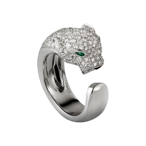 Panth Re Ring Engagement Rings Cartier Diamond Earrings Studs Bling