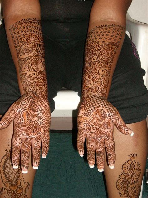 Indian Mehndi Hand Designs Bridal Celebrity Beauty Picture Wallpaper