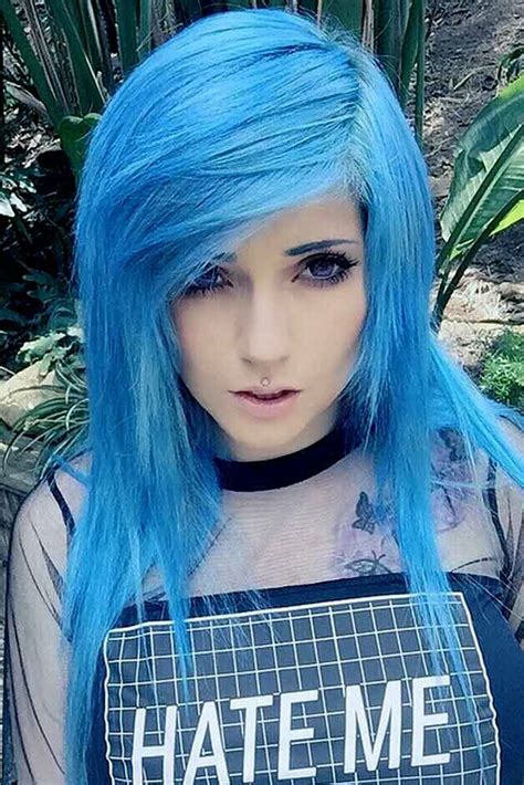 14 Emo Blue Hair Ettysafran