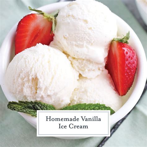 Homemade Vanilla Ice Cream Recipe Churned W Real Vanilla Bean
