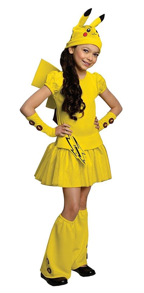 Pikachu Halloween Costume Pokemon Costumes Halloween Costumes For Girls Halloween Girl