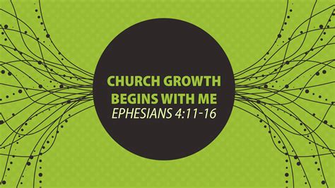 Church Growth Begins With Me Southwest Church Of Christ