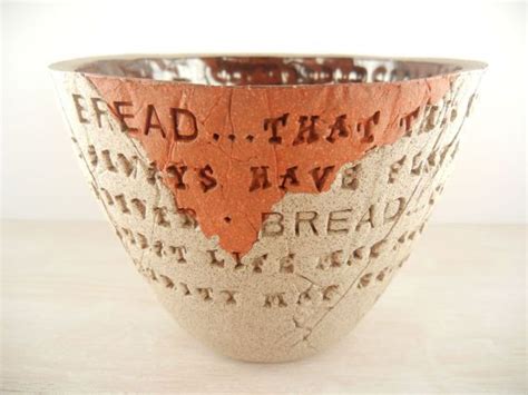 Bread Salt Wine Quote Pottery Bowl Its A By Braidwoodpottery Wine