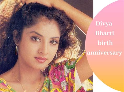 Divya Bharti Birth Anniversary Remembering The Deewana Actress Through