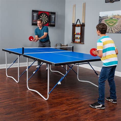 In a casual play, the net won't create serious problems for the players, but if it is difficult to set or. Classic Sport Table Tennis Table
